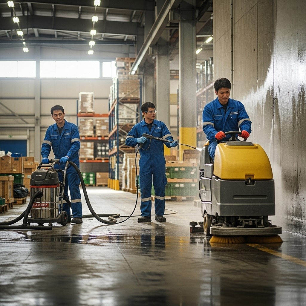 Intézményi és raktár takarítás